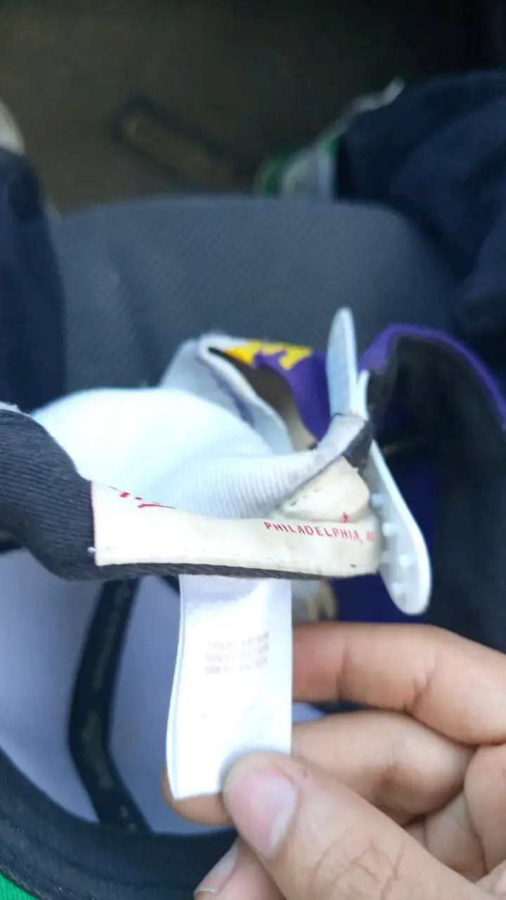Gorra Los Angeles Lakers morada y amarilla - 3