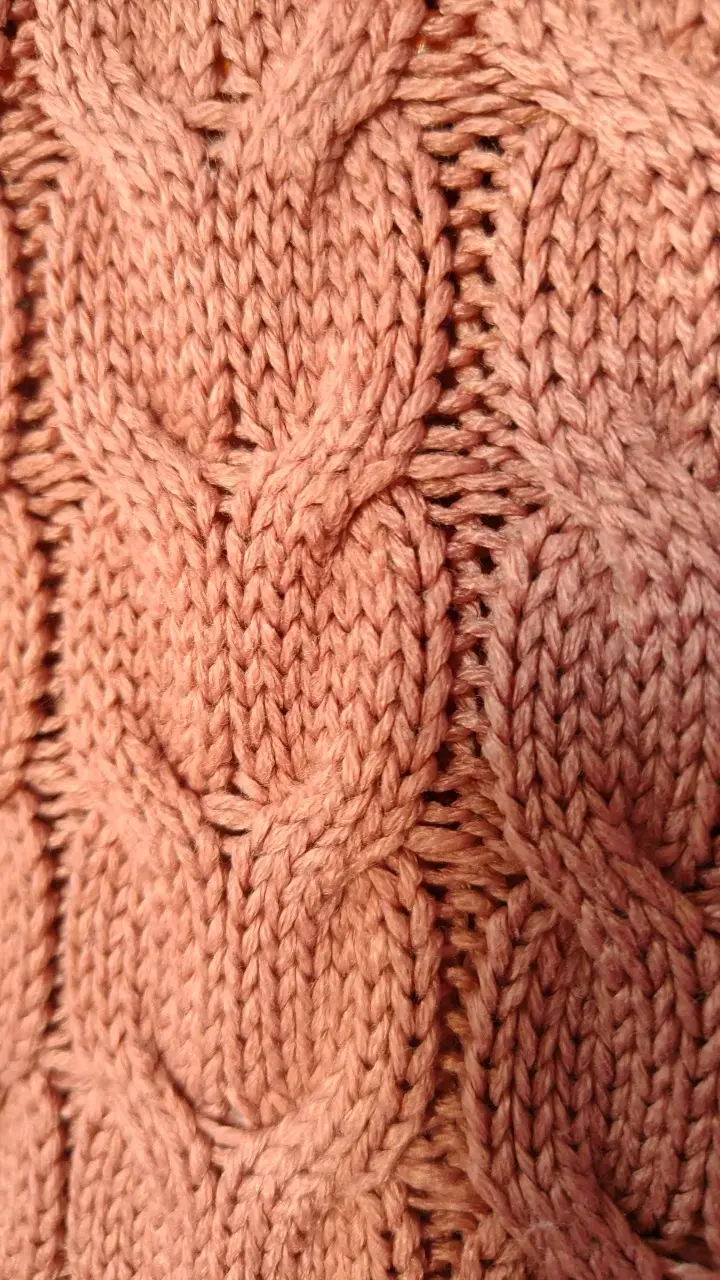 Suéter de punto rosa Mango Basics - 5