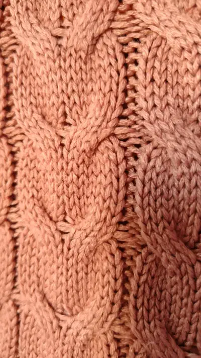 Suéter de punto rosa Mango Basics - miniatura 5