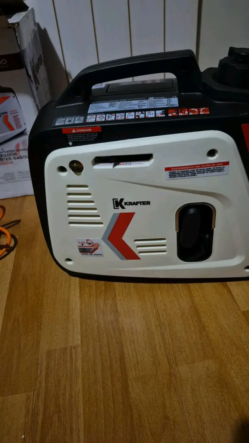 Generador Inverter Krafter KR1000IG 0,8 KVA - 3
