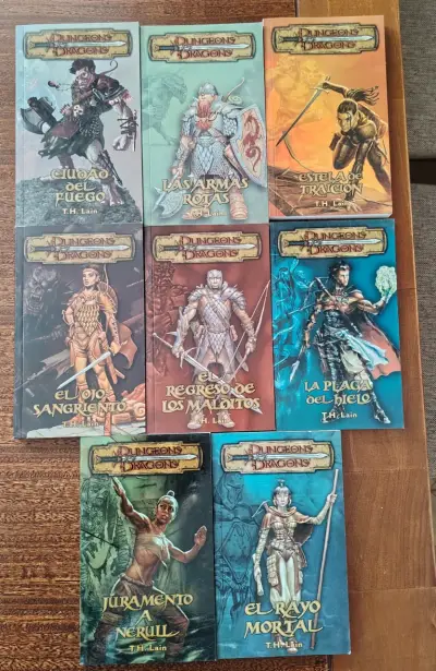 Colección de libros Dungeons & Dragons T.H. Lain - miniatura 1
