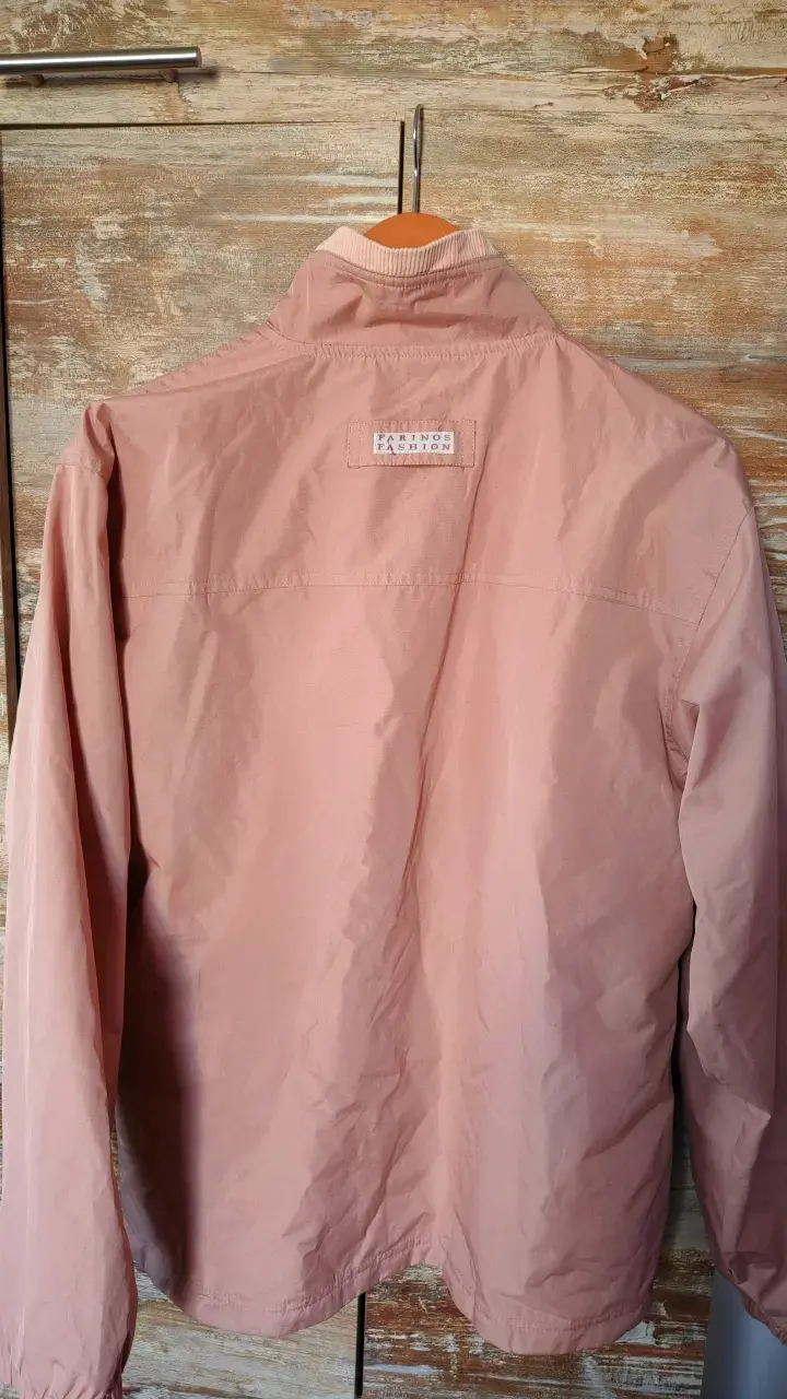 Chaqueta rosa para mujer con forro polar - 3