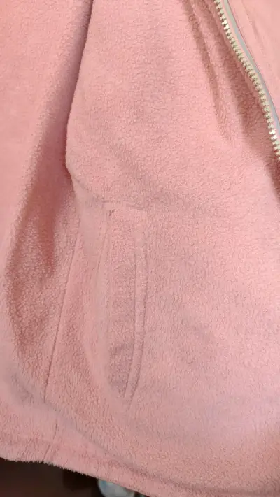 Chaqueta rosa para mujer con forro polar - miniatura 5