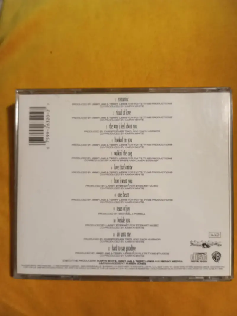 CD Karyn White – Ritual Of Love (1991) Edición EE. - 2