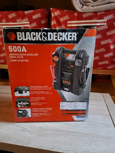 Arrancador Auxiliar Black & Decker 500A para Auto - miniatura 2