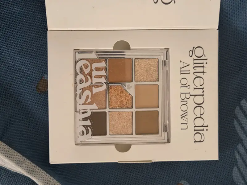 Paleta de Sombras Unleashia Glitterpedia All of Brown - 2