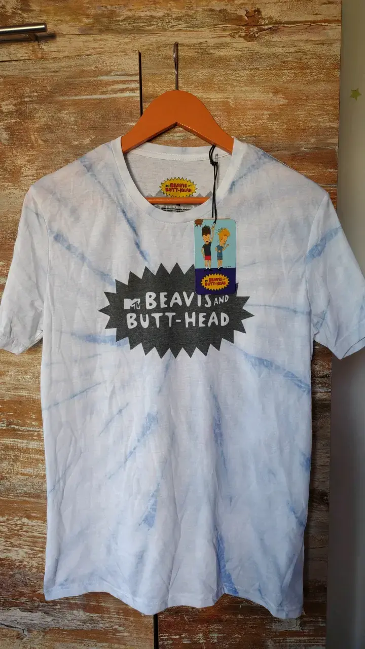 Polera Beavis and Butt-Head tie-dye - 1