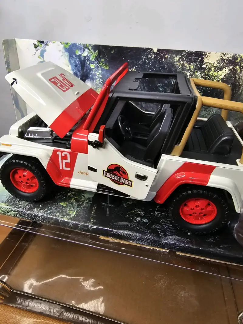 Juguete Jeep Wrangler Jurassic Park - 4