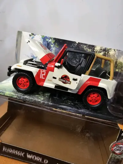 Juguete Jeep Wrangler Jurassic Park - miniatura 5