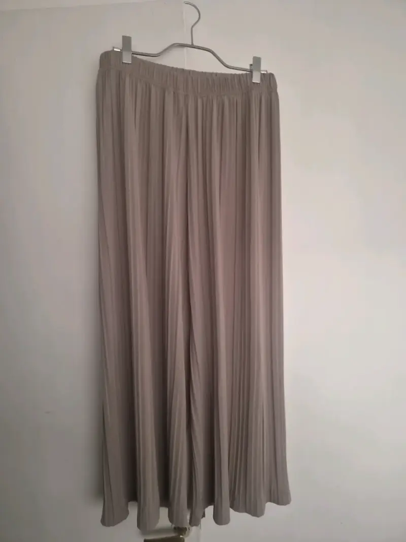 Palazzos con pliegues plisados St. Brklyn talla L - 1