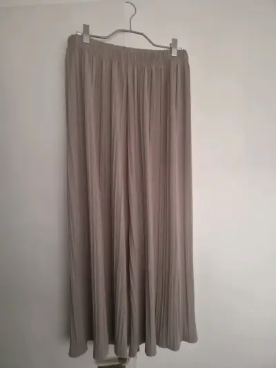 Palazzos con pliegues plisados St. Brklyn talla L - miniatura 1