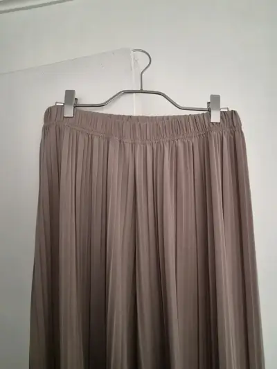 Palazzos con pliegues plisados St. Brklyn talla L - miniatura 2