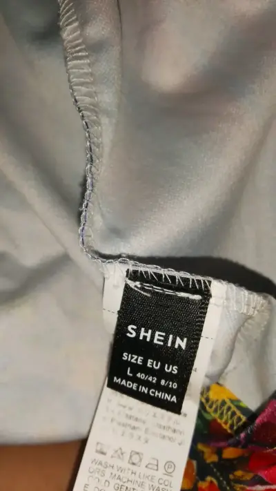 Chaqueta multicolor estampado Shein talla L - miniatura 3