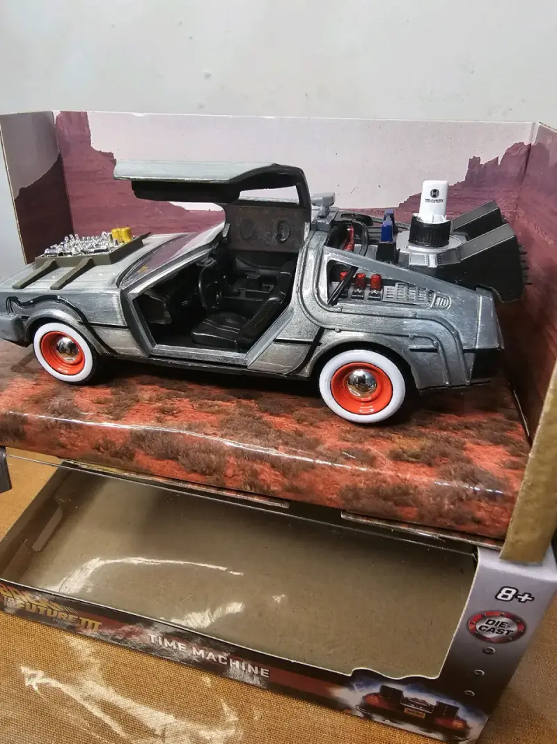 Réplica DeLorean Back to the Future III Jada Toys - 3