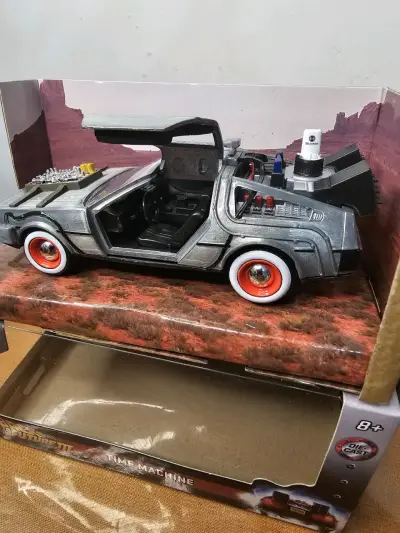 Réplica DeLorean Back to the Future III Jada Toys - miniatura 3
