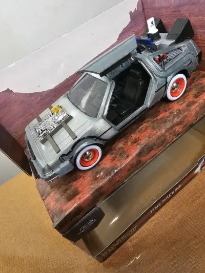 Réplica DeLorean Back to the Future III Jada Toys - miniatura 4