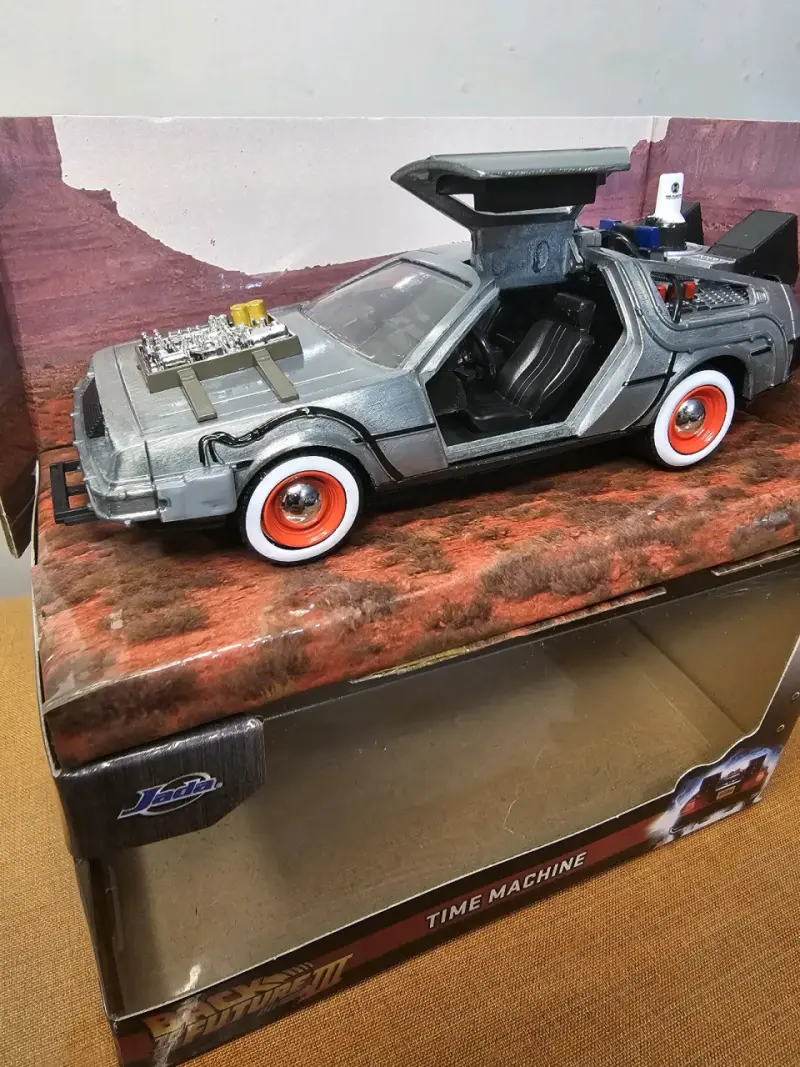 Réplica DeLorean Back to the Future III Jada Toys - 5