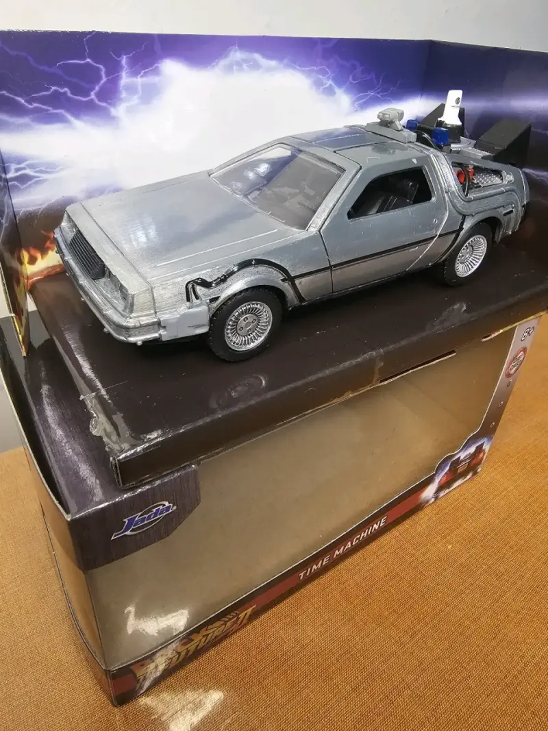 Réplica DeLorean Back to the Future II Jada - 5