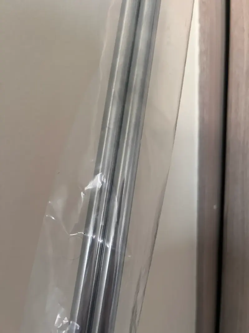 2 Barra de cortina de aluminio - 1