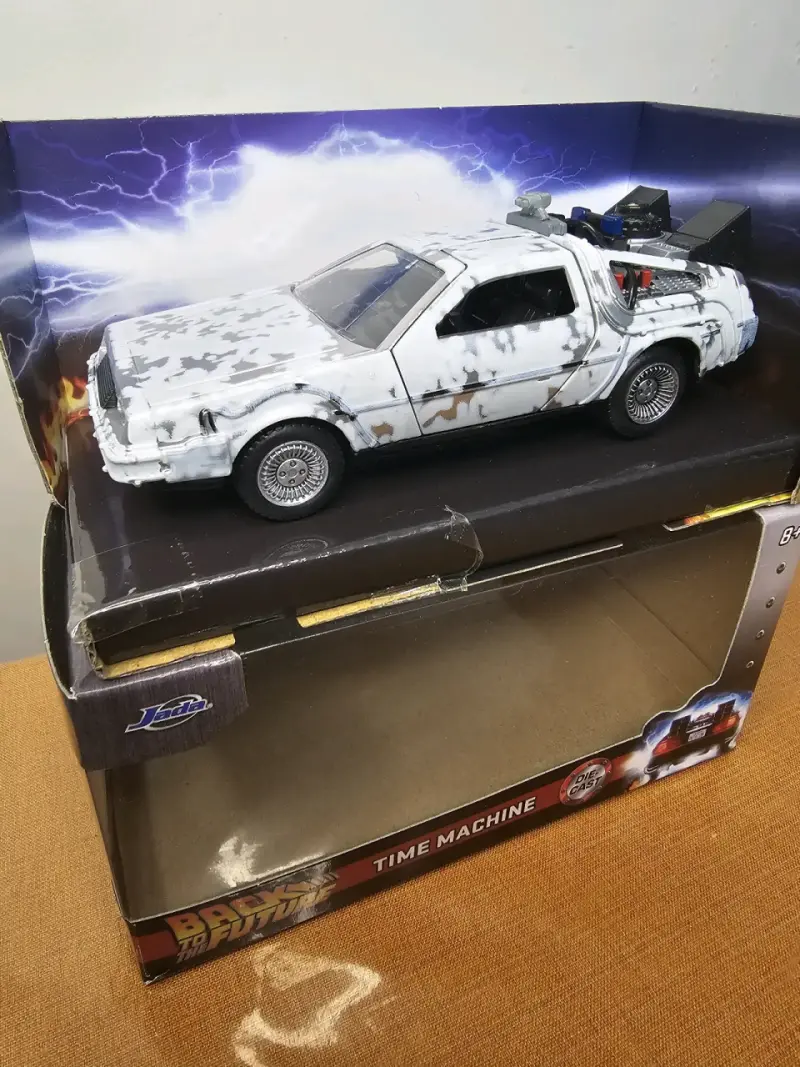 Réplica DeLorean Back to the Future Diecast - 4