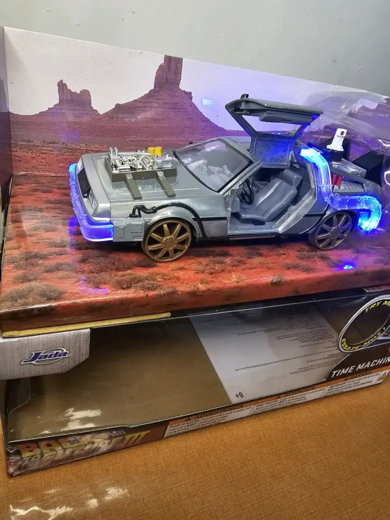 Réplica DeLorean Back to the Future con luces - 5