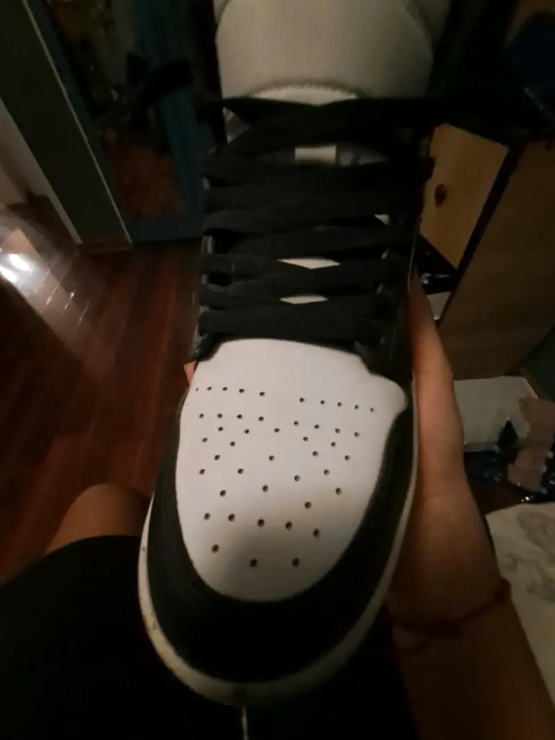 Zapatillas deportivas blancas y negras para hombre - 2