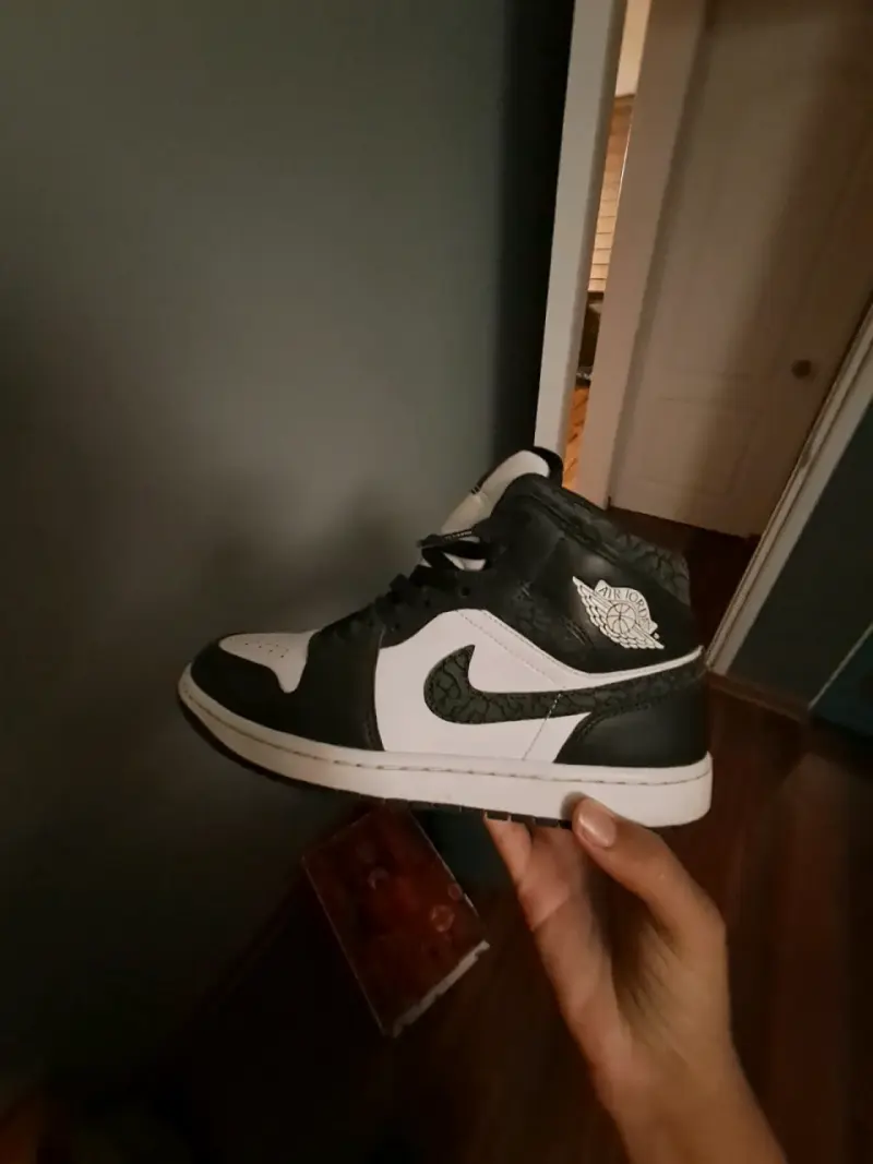 Zapatillas deportivas blancas y negras para hombre - 3