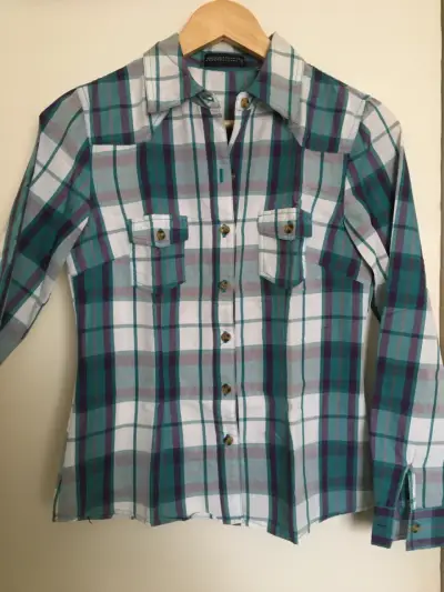 Camisa a cuadros para mujer Wados talla S - miniatura 2