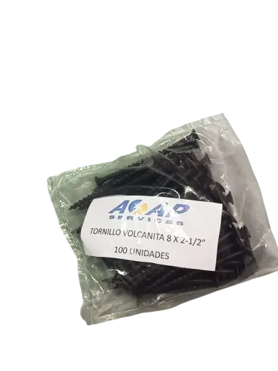Pack 8 Bolsas Tornillos Madera 8x2 1/2" - miniatura 2