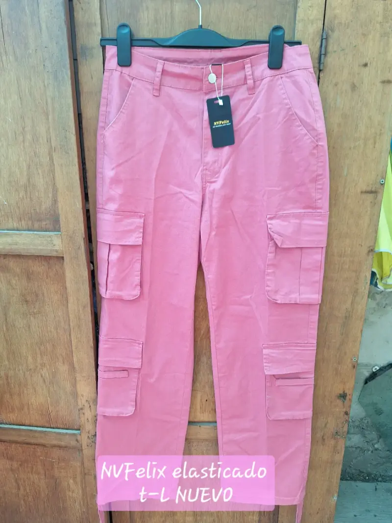 Pantalones cargo NVFelix talla L Nuevos - 1