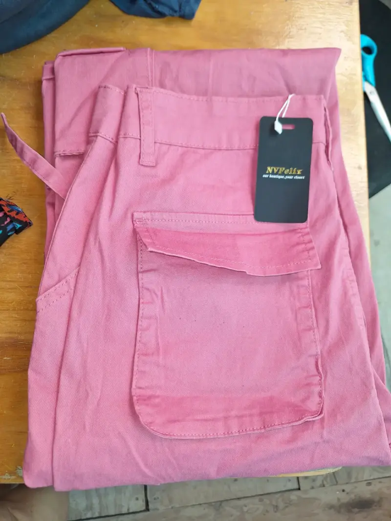 Pantalones cargo NVFelix talla L Nuevos - 2