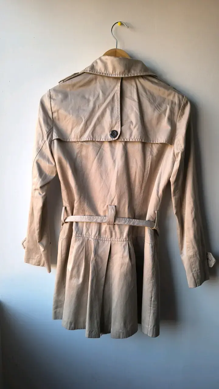 Abrigo trench beige para mujer Koton - 2