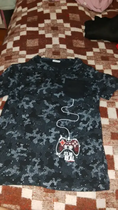 Polera de niño estampado gamer Fakini - miniatura 2