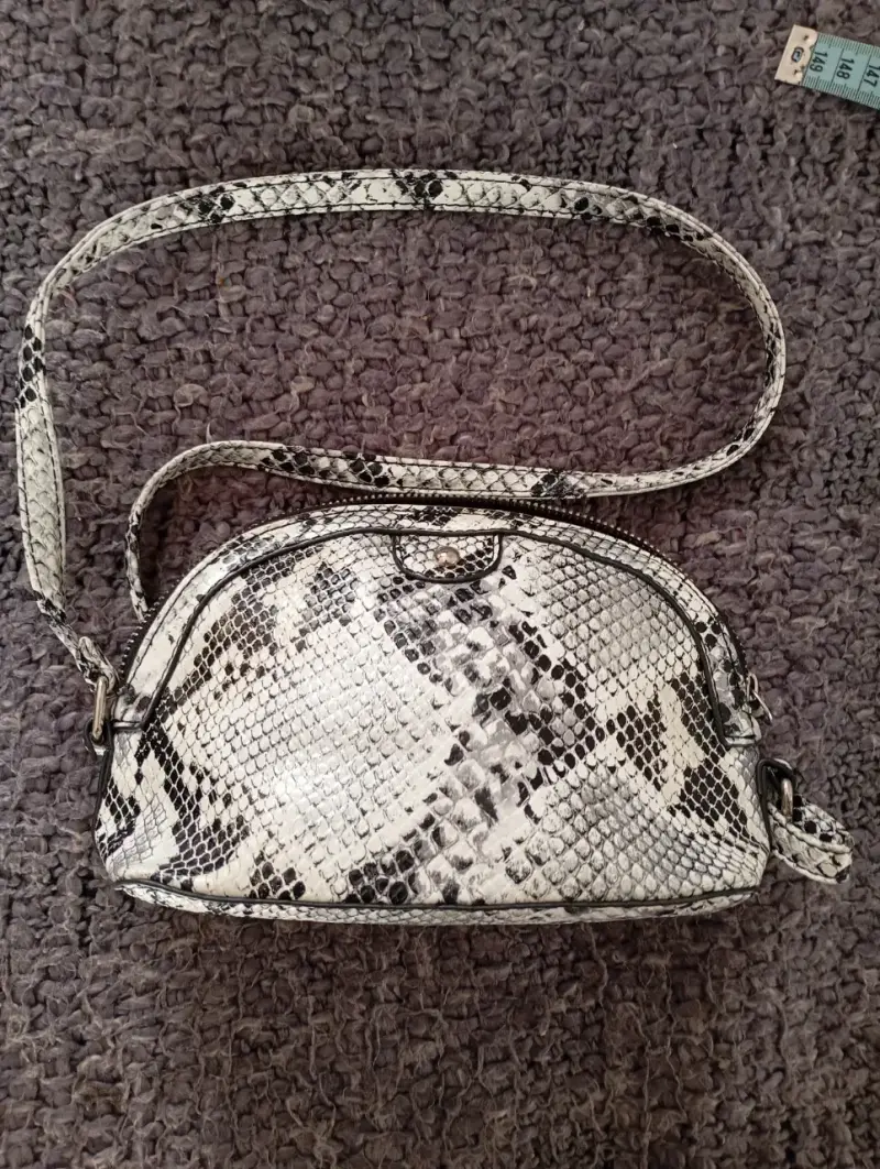 Cartera de Hombro Estilo Serpiente - 1