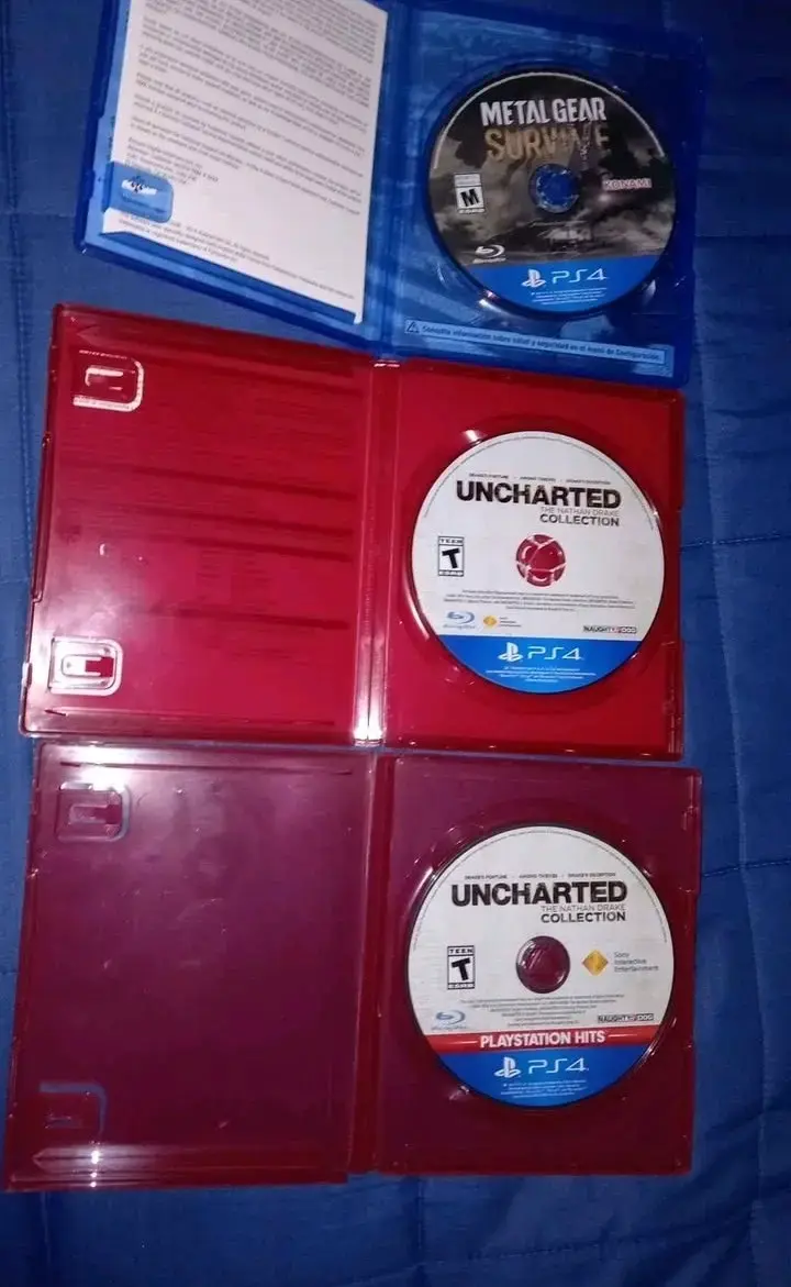 Juegos PS4 Metal Gear Survive Uncharted Collectio