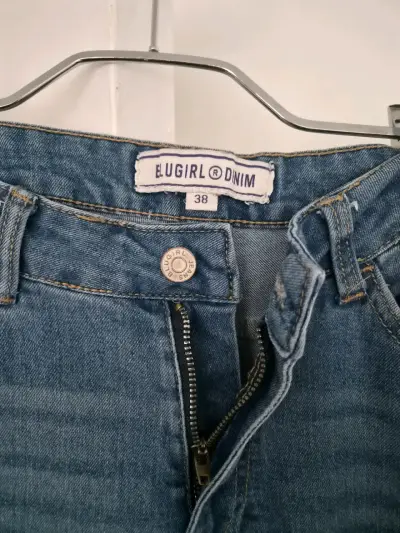 Jeans de mezclilla azul Denim talla 38 - miniatura 3