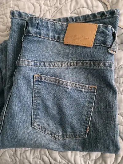 Jeans de mezclilla azul Denim talla 38 - miniatura 5