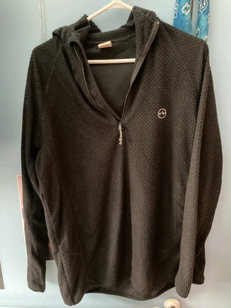 Polar negro con cierre Corona talla L - 2