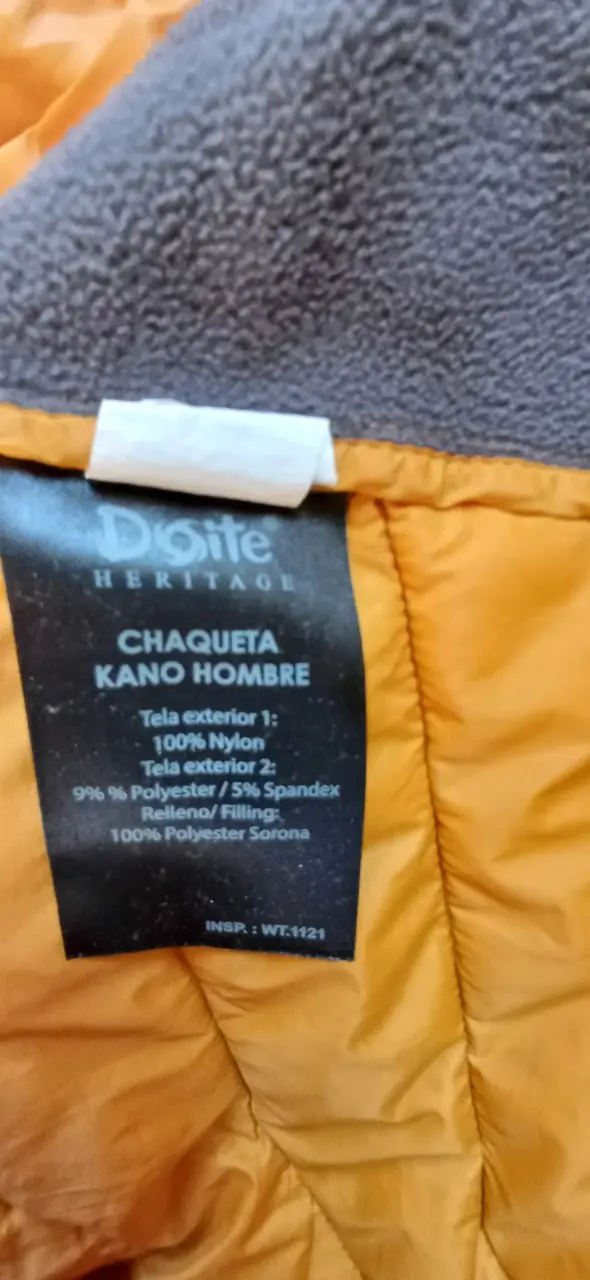 Chaqueta Doite Heritage Kano Hombre Amarilla - 4