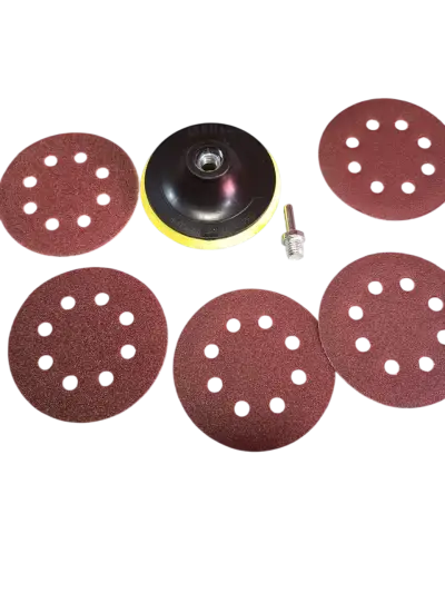 Kit Disco Pulidor 4.5" con Adaptador Taladro - miniatura 5