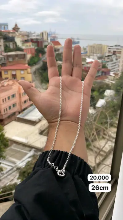 Cadena de plata 925 26cm con cierre elegante - miniatura 1