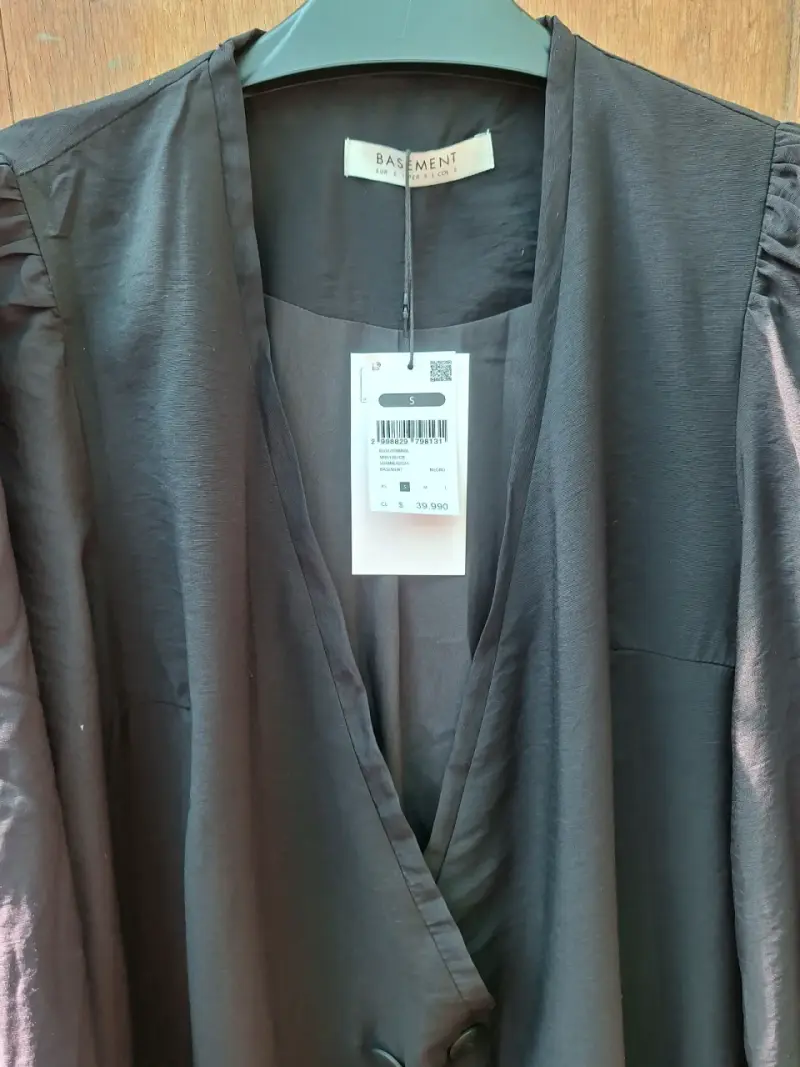 Blusa tipo blazer Basement Nueva talla S - 2