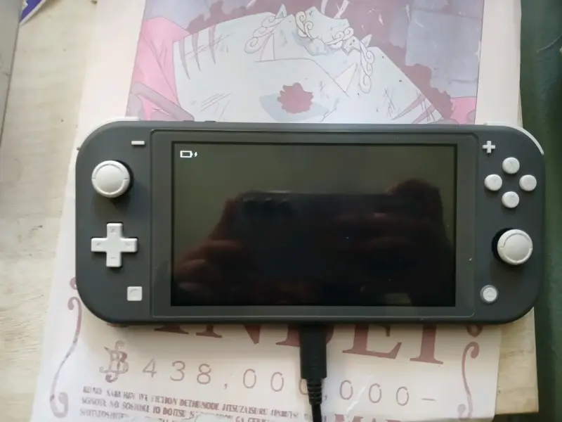Consola Nintendo Switch Lite gris en buen estado - 2