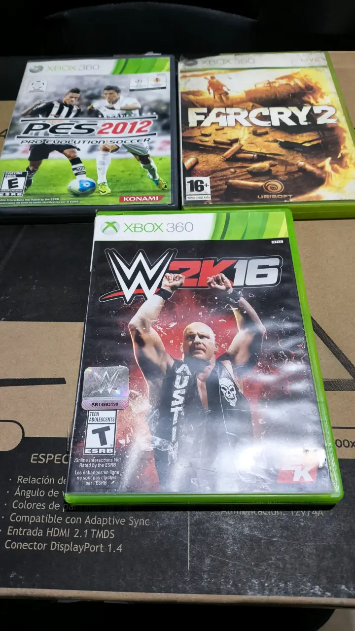 Lote de juegos Xbox 360 con detalles en cajas - 1