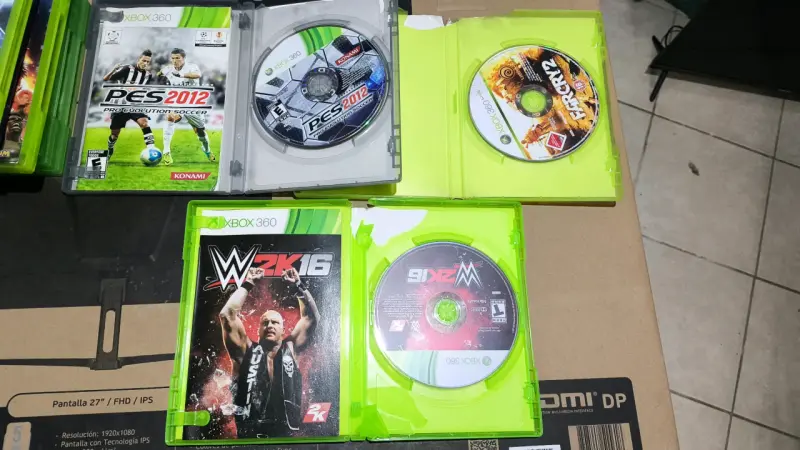 Lote de juegos Xbox 360 con detalles en cajas - 5