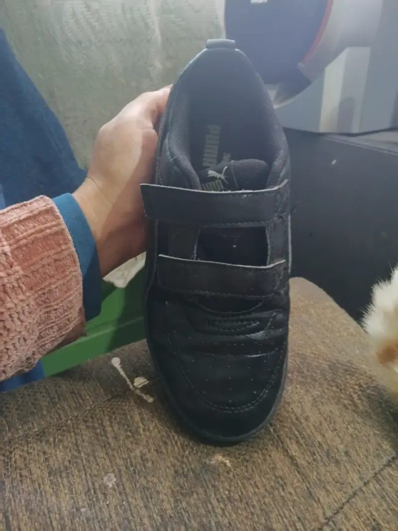 Zapatillas deportivas negras para niño Puma - 4