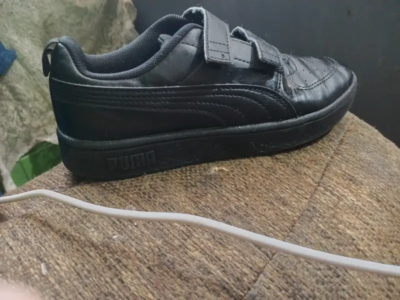 Zapatillas deportivas negras para niño Puma - 5