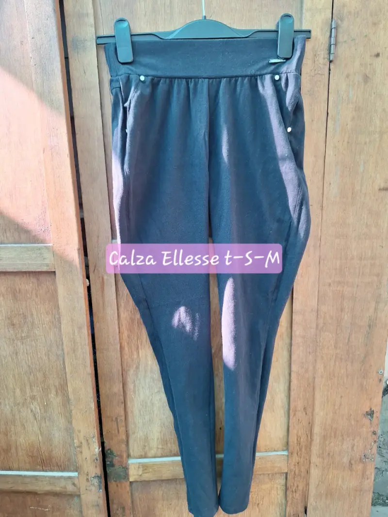 Calzas negras Ellesse talla S-M