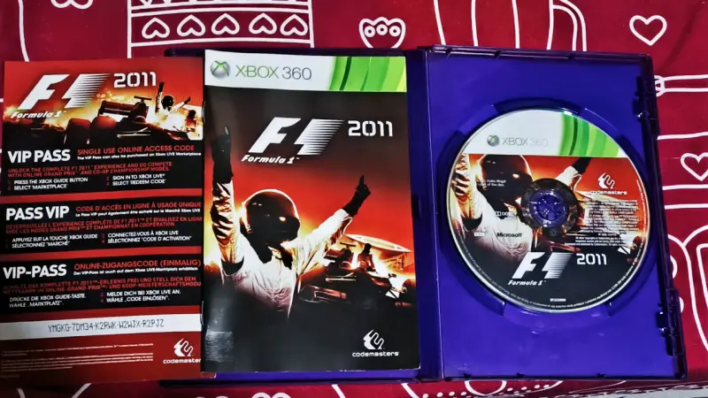 Juego F1 2011 para Xbox 360 en buen estado