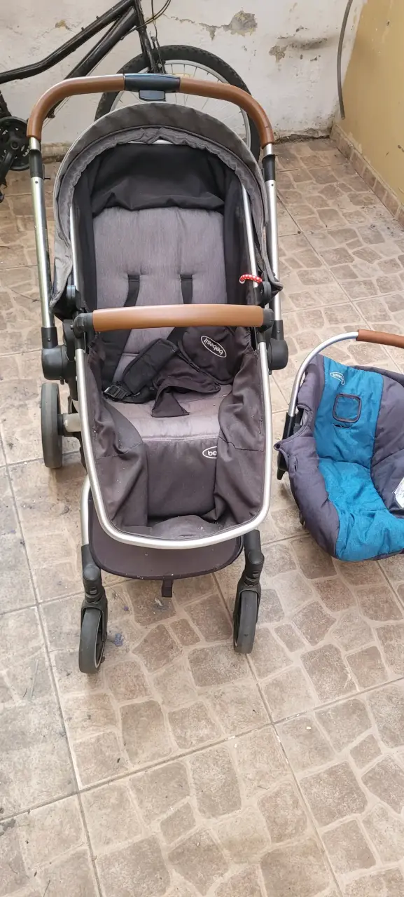 Coche de bebé Bebesit con silla de auto - 3